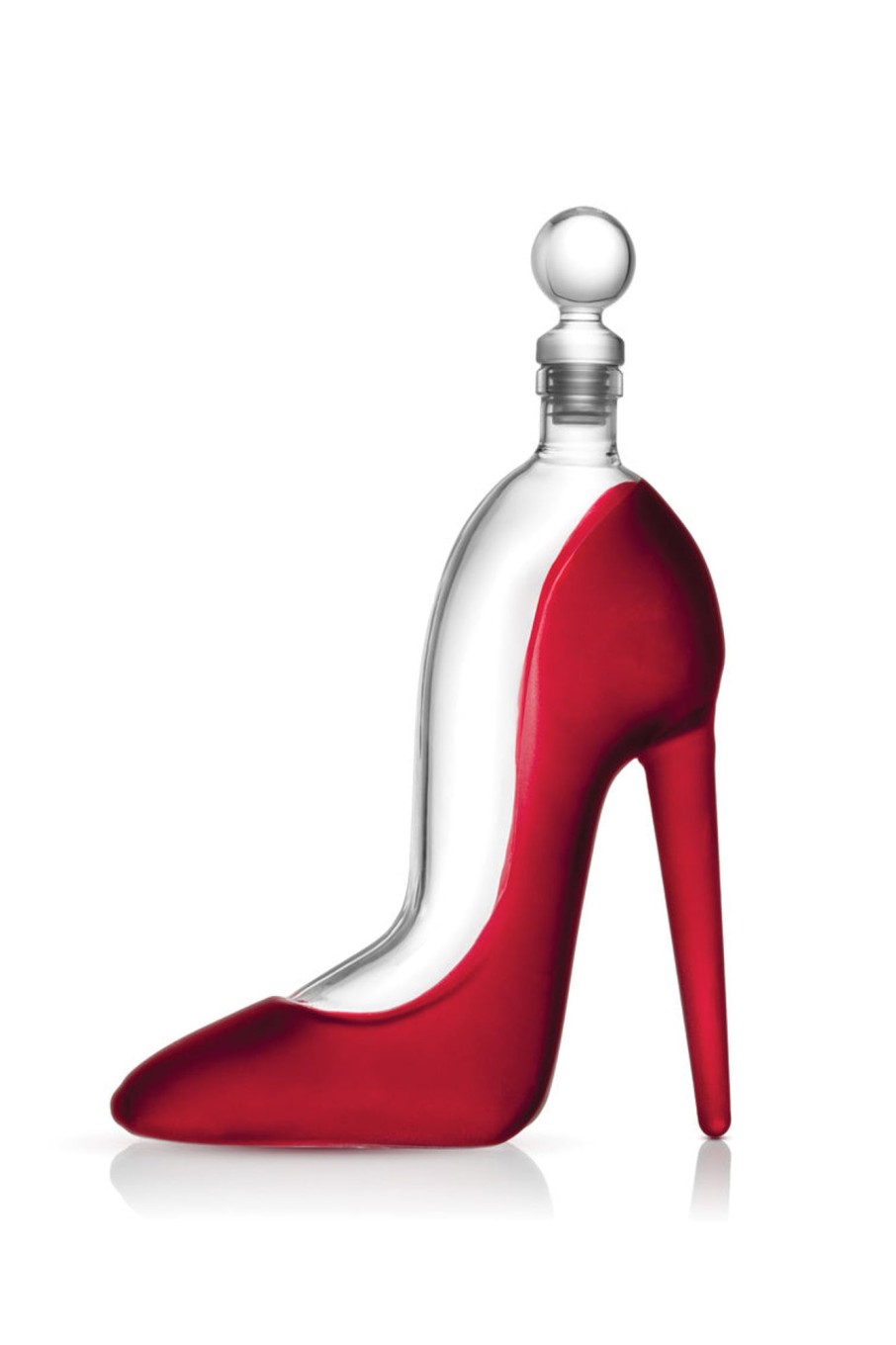 Glaswaren Und Barzubehor Godinger | Runway Red High Heel Dekanter