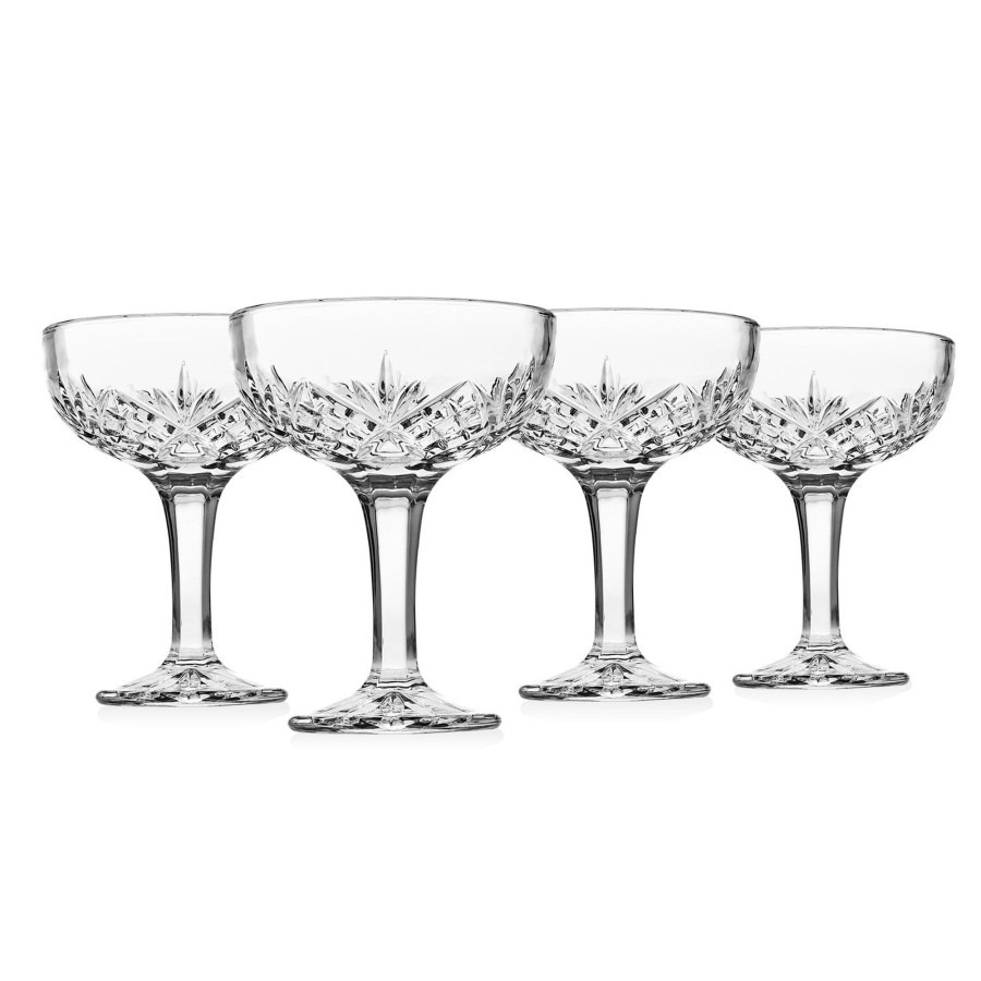 Glaswaren Und Barzubehor Godinger | Dublin Champagner-Coupe-Glas, 4Er-Set