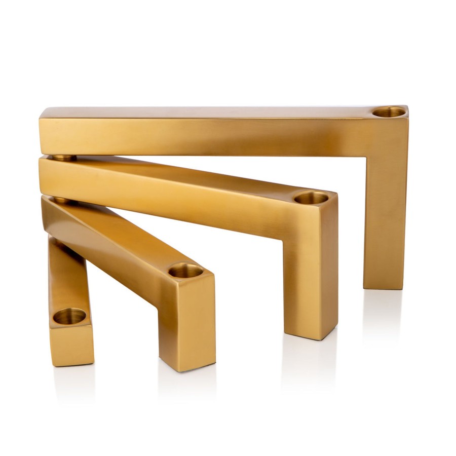 Dekor Godinger | Nesting Gold Spitzkerzenhalter