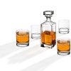 Glaswaren Und Barzubehor Godinger | Social 5-Teiliges Dekanter-Whisky-Set