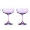 Glaswaren Und Barzubehor Godinger | Veneto Amethyst Champagner-Coupe, 4Er-Set