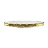 Kuche Godinger | Lavi Marble Gold Organic Edge Lazy Susan