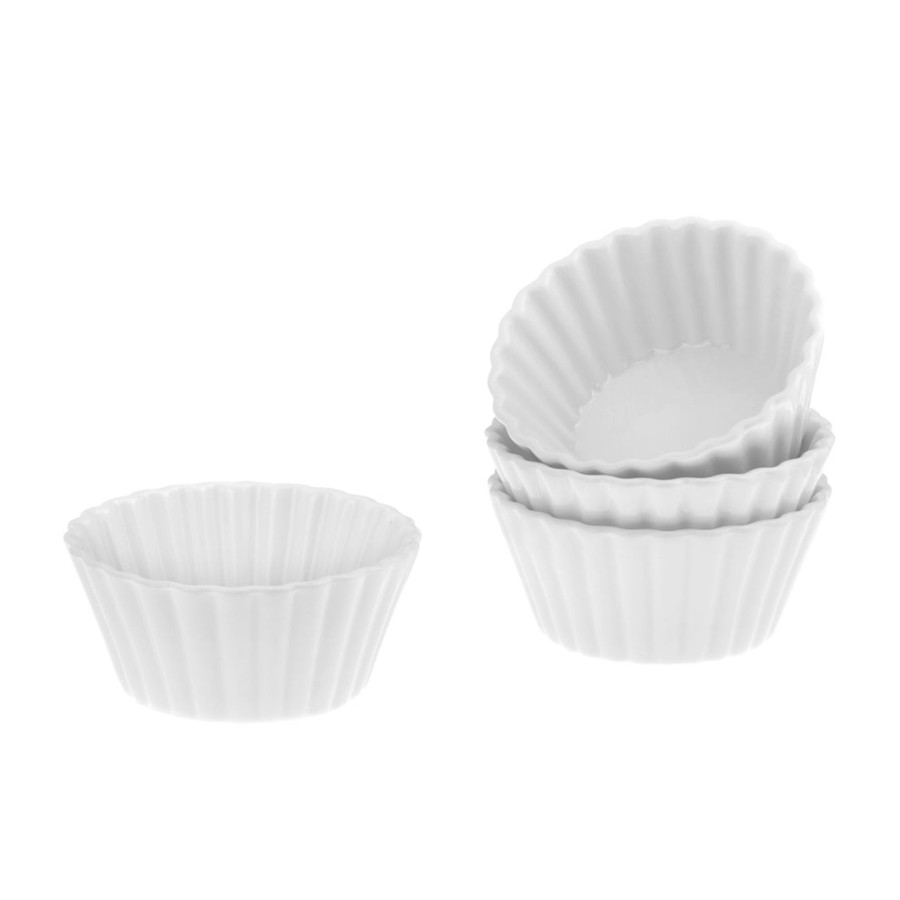 Kuche Godinger | Munch Round Folds Ramekin, 4Er-Set