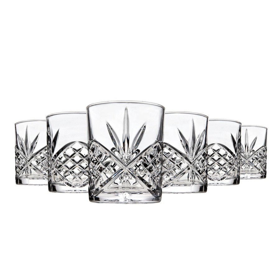 Glaswaren Und Barzubehor Godinger | Dublin Crystal Double Old Fashion Glas, 6Er-Set