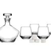 Glaswaren Und Barzubehor Godinger | Marmont 9-Teiliges Dekanter-Whisky-Set