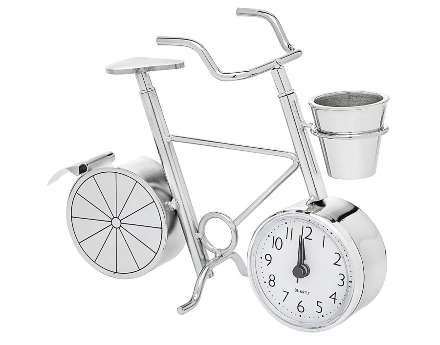 Dekor Godinger | Fahrrad-Schreibtisch-Set-Uhr