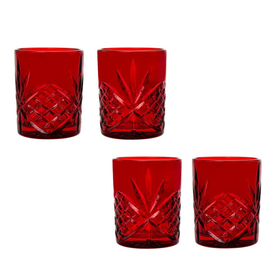 Glaswaren Und Barzubehor Godinger | Dublin Crystal Double Old Fashion, 4Er-Set