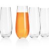 Glaswaren Und Barzubehor Godinger | Braga Champagnerglas Ohne Stiel, 4Er-Set