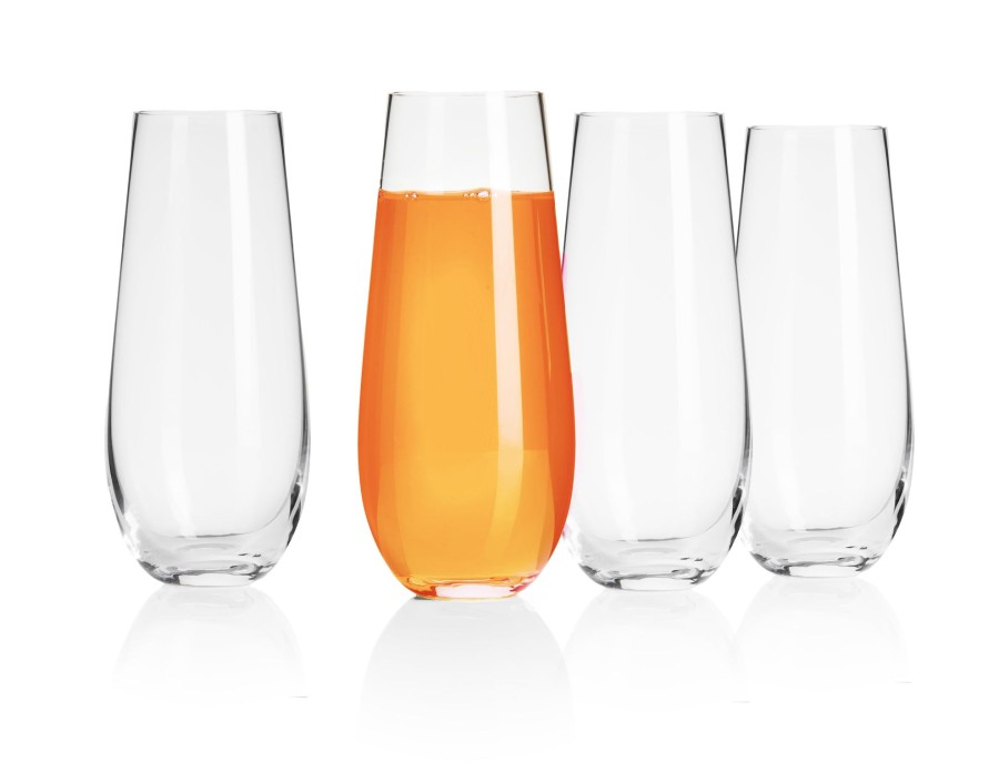 Glaswaren Und Barzubehor Godinger | Braga Champagnerglas Ohne Stiel, 4Er-Set