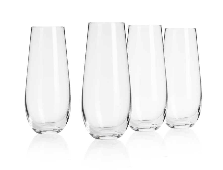 Glaswaren Und Barzubehor Godinger | Braga Champagnerglas Ohne Stiel, 4Er-Set