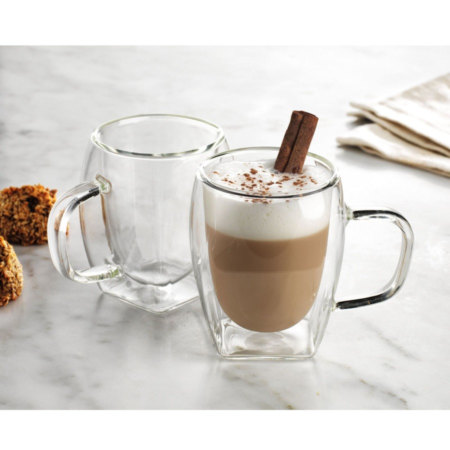 Essen Godinger | Contessa Cappuccino Doppelwandbecher, 2Er-Set