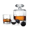 Glaswaren Und Barzubehor Godinger | Chateau 5-Teiliges Whisky-Dekanter-Set