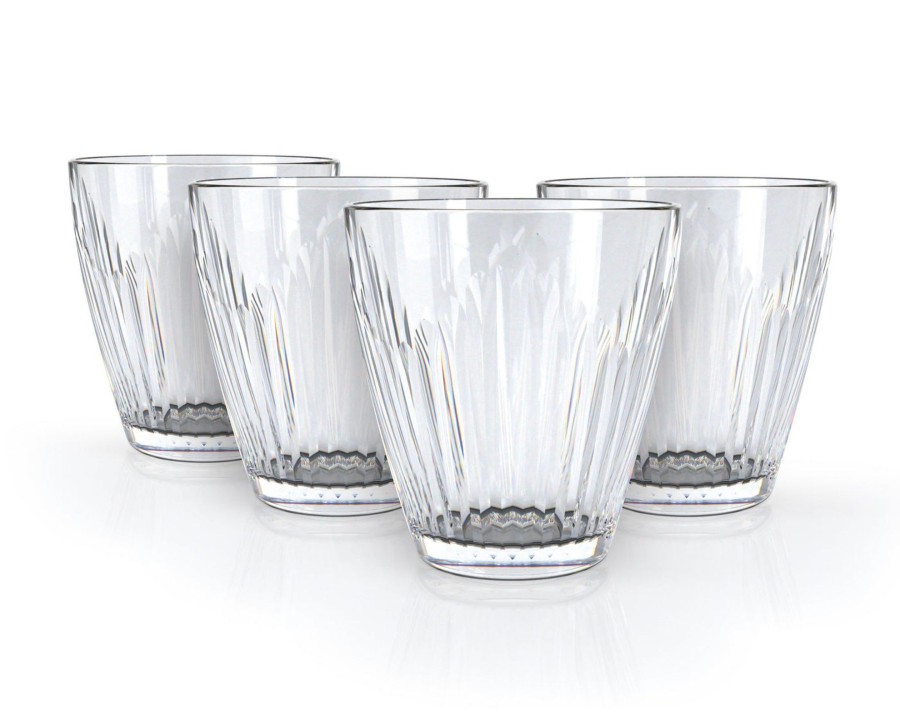 Glaswaren Und Barzubehor Godinger | Cordelia Double Old Fashion Glas, 4Er-Set