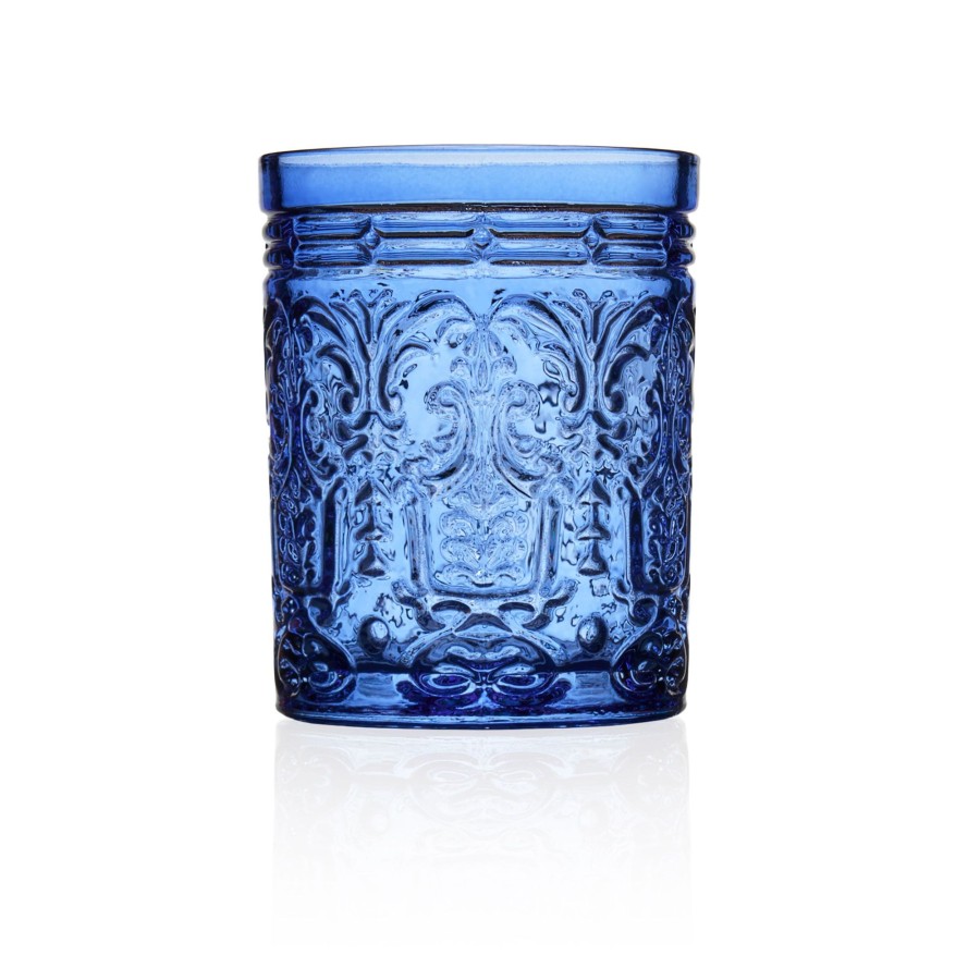 Glaswaren Und Barzubehor Godinger | Jax Blue Double Old Fashion, 4Er-Set