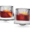 Glaswaren Und Barzubehor Godinger | Orbit Spinning Double Old Fashion Glas, 2Er-Set