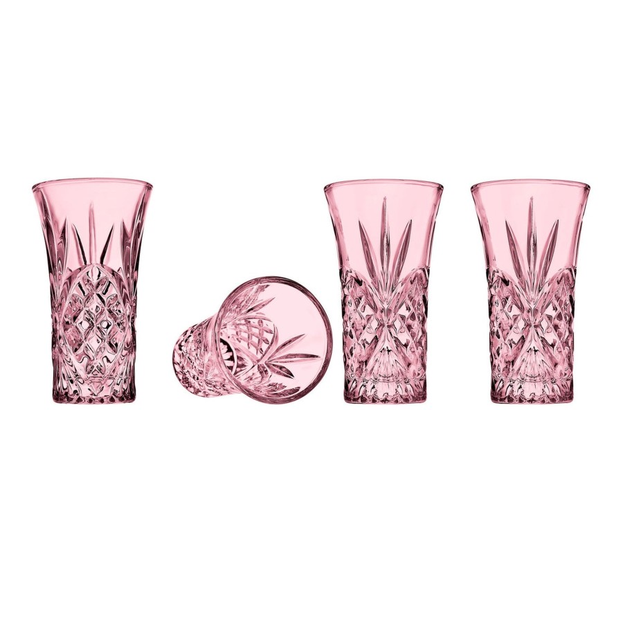 Glaswaren Und Barzubehor Godinger | Dublin Crystal Blush Shooters, 6Er-Set