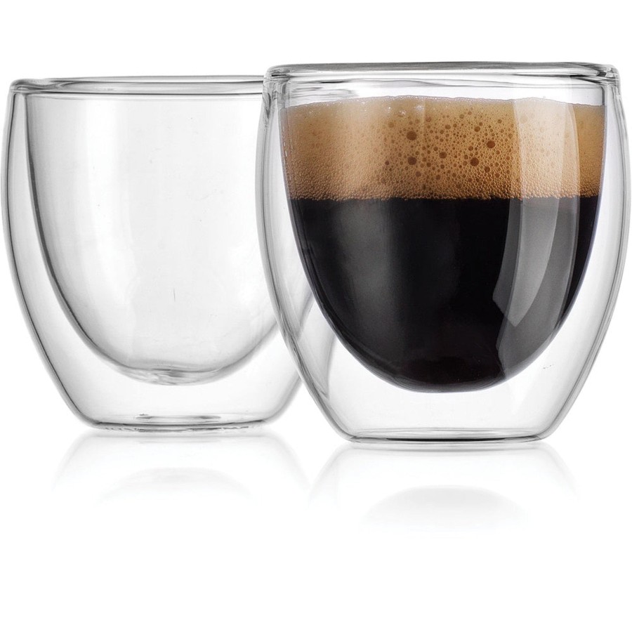 Essen Godinger | Kaffee Doppelwandiger Espressobecher Klein, 2Er-Set