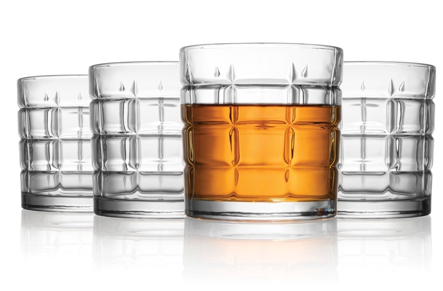 Glaswaren Und Barzubehor Godinger | Maeve Double Old Fashion Glas, 4Er-Set