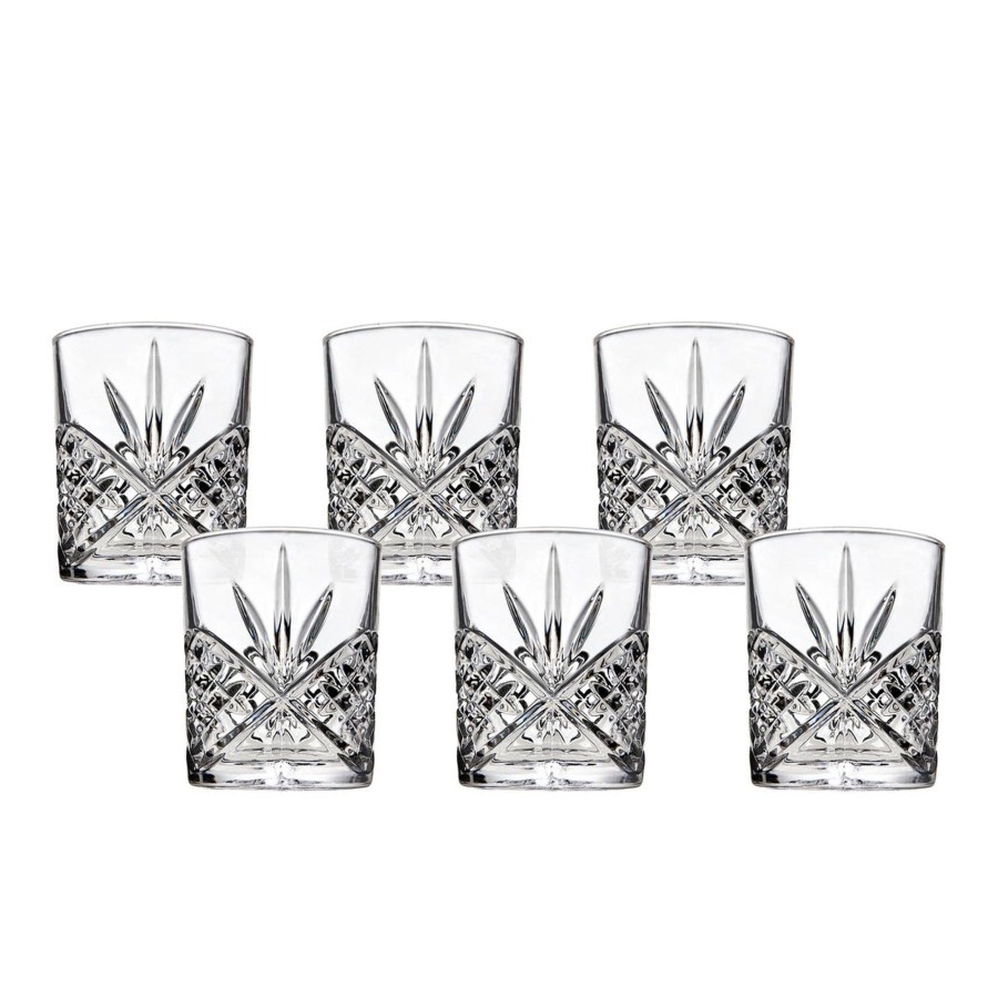 Glaswaren Und Barzubehor Godinger | Dublin-Kristall-Whisky-Schnapsglas, 6Er-Set