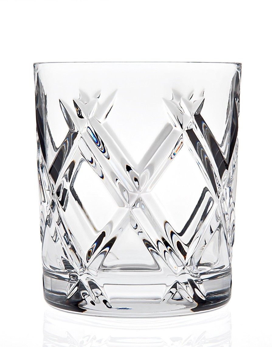 Glaswaren Und Barzubehor Godinger | Bevel Crystal Double Old Fashion, 4Er-Set