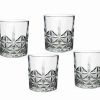 Glaswaren Und Barzubehor Godinger | Tilden Double Old Fashion Glas, 4Er-Set