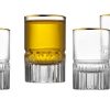 Glaswaren Und Barzubehor Godinger | Latitude Gold Rim Shooters, 6Er-Set