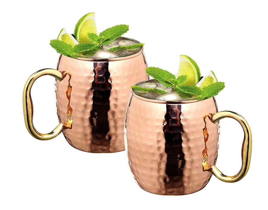 Glaswaren Und Barzubehor Godinger | Klassisches Moscow Mule Tassenset