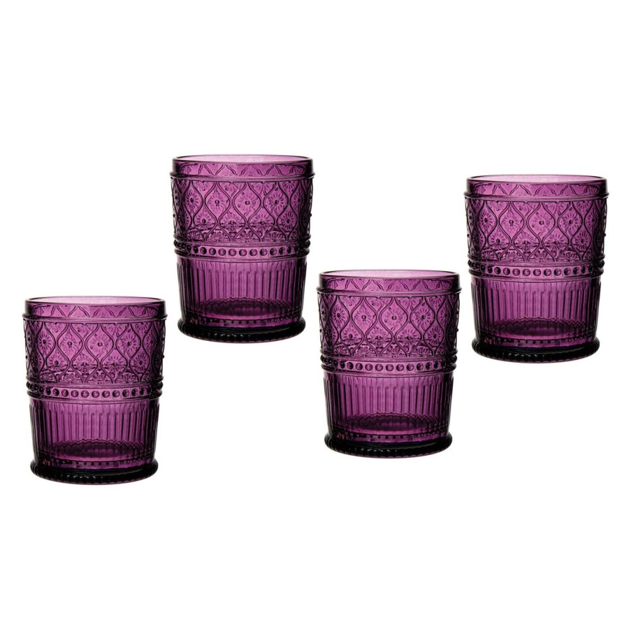 Glaswaren Und Barzubehor Godinger | Claro Plum Double Old Fashion, 4Er-Set