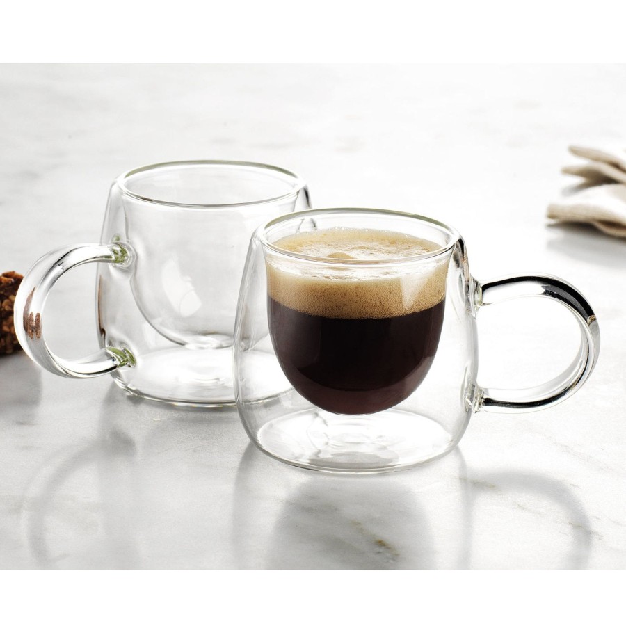 Essen Godinger | Alesia Espresso Doppelwandbecher, 2Er-Set