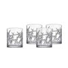 Glaswaren Und Barzubehor Godinger | Graffiti Double Old Fashion Glas, 4Er-Set