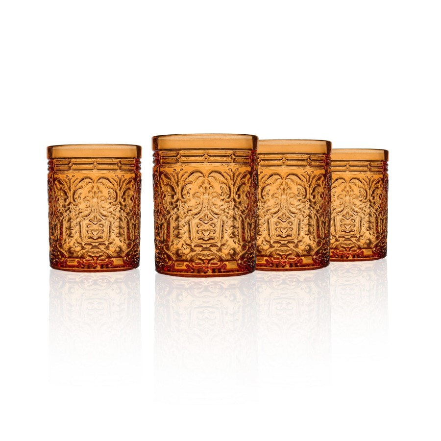 Glaswaren Und Barzubehor Godinger | Jax Orange Spice Double Old Fashion, 4Er-Set