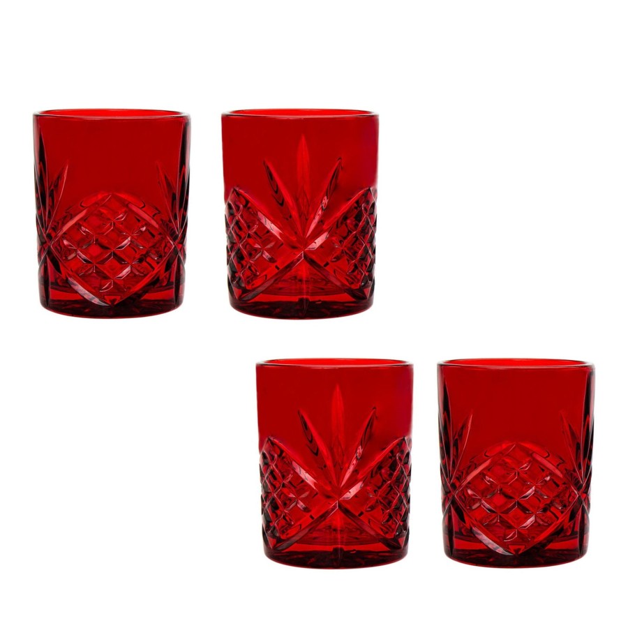 Glaswaren Und Barzubehor Godinger | Dublin Crystal Double Old Fashion, 4Er-Set