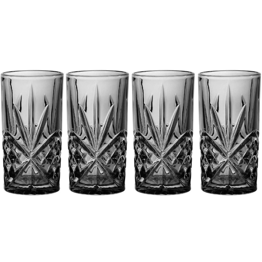 Glaswaren Und Barzubehor Godinger | Dublin Crystal Midnight Highball, 4Er-Set