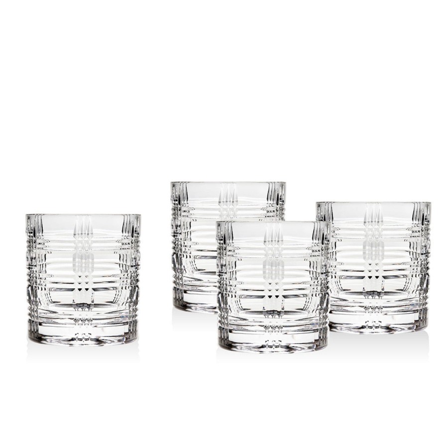 Glaswaren Und Barzubehor Godinger | Brookfield Double Old Fashion Glas, 4Er-Set