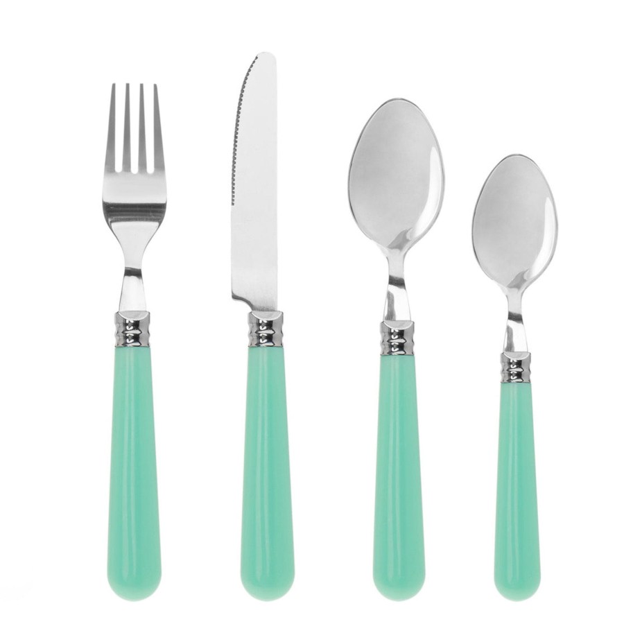 Besteck Und Serviergeschirr Godinger | Claro Mint Acrylbesteck, 16-Teiliges Set, Service Fur 4 Personen